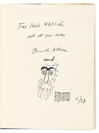 Atkinson, Brooks (1894-1984) & Al Hirschfield (1903-2003) The Lively Years, 1920-1973.